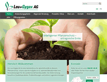 Tablet Screenshot of leugygax.ch